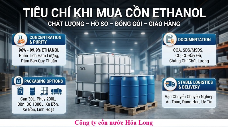Cồn Ethanol Cho Khu Công Nghiệp – Giải Pháp Cung Ứng Ổn Định Cho Doanh Nghiệp